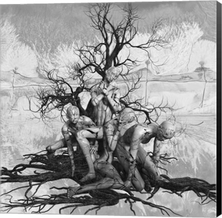 Framed All Connected 2 Print