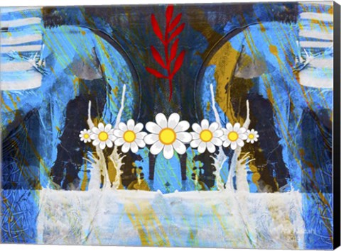 Framed My Colorful Mind 9 Print