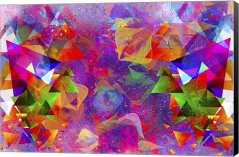 Framed My Colorful Mind 14 Print