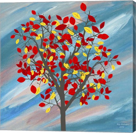 Framed My Colorful Mind 21 Print