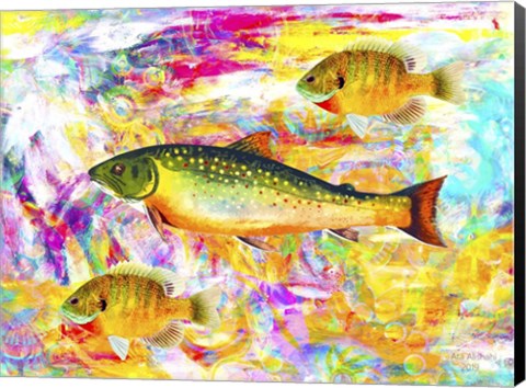 Framed Sea Life 2 Print