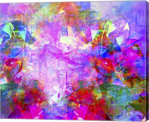 Framed Abstract 1B Print