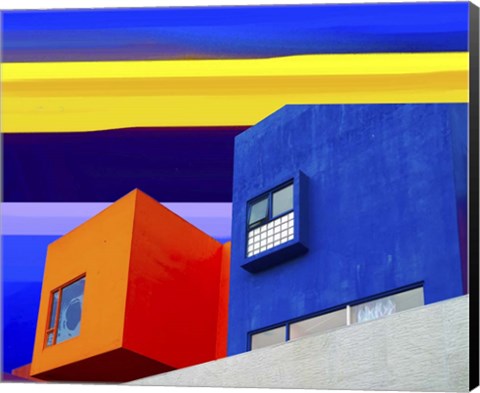 Framed Abstract 1E Print