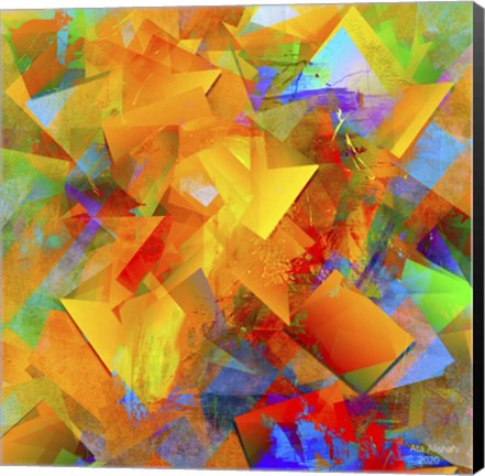 Framed Emotion Explosion 14 Print