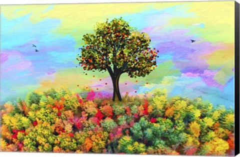 Framed Nature And Colors 1 Print