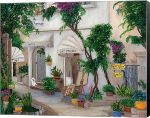 Framed Isle of Capri Print