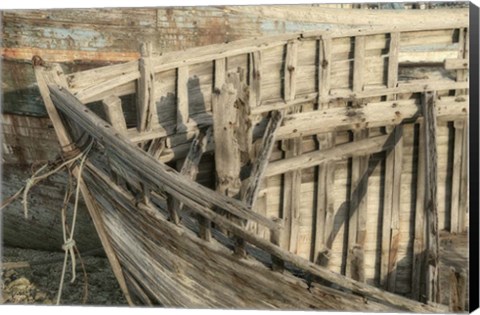 Framed Ship Wreck I Print