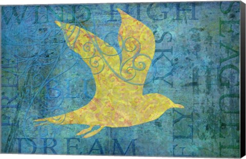 Framed Freedom Bird Print