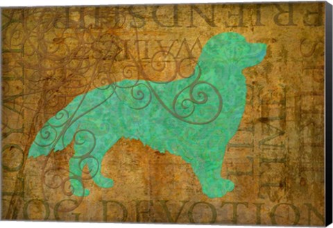 Framed Loyalty Dog Print