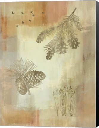 Framed Autumn Mood I Print