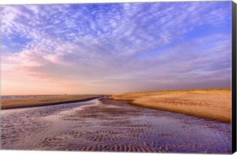 Framed Early Morning Beach Print