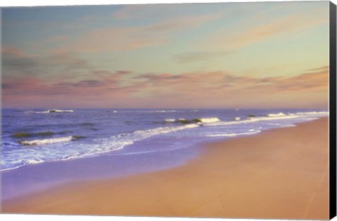 Framed Sunset Beach Print