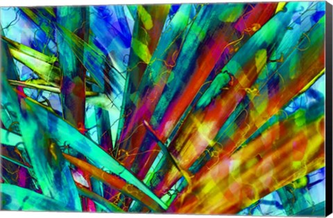 Framed Colorful Foliage 7 Print