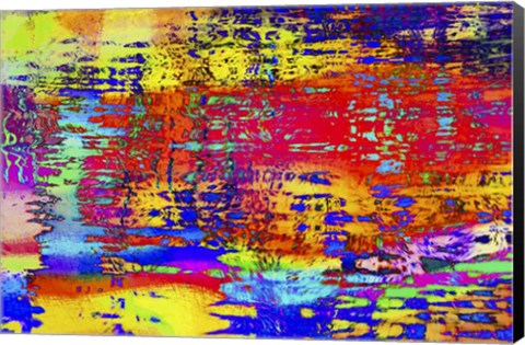 Framed Vivid Waves 3 Print