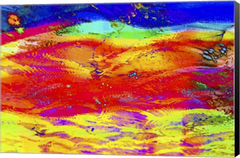 Framed Vivid Waves 33 Print