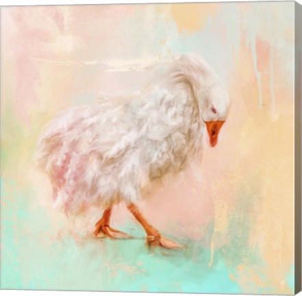 Framed Curly Girl Print