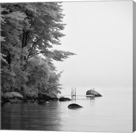 Framed Dock Composition Print