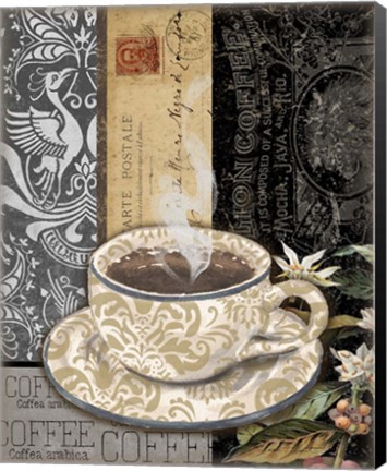 Framed Lion Coffee C Print