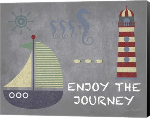 Framed Adventure Fun H Print