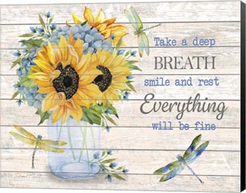 Framed Bouquets of Inspiration F Print