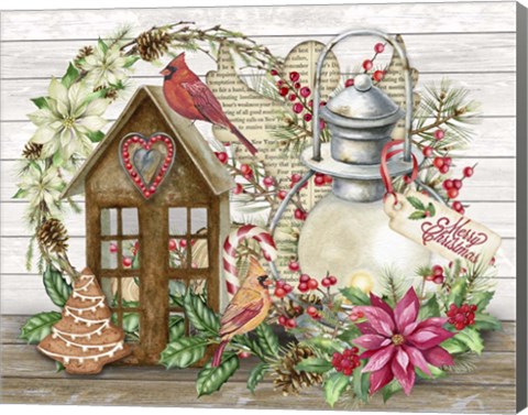 Framed Christmas Love B Print