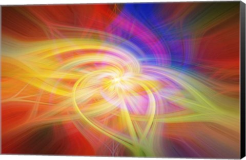 Framed Color Splash Print