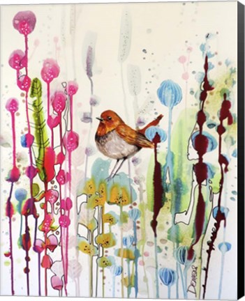 Framed Demander Son Chemin Print