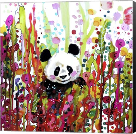 Framed Panda Print
