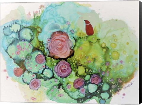 Framed Rever De Montagnes Print