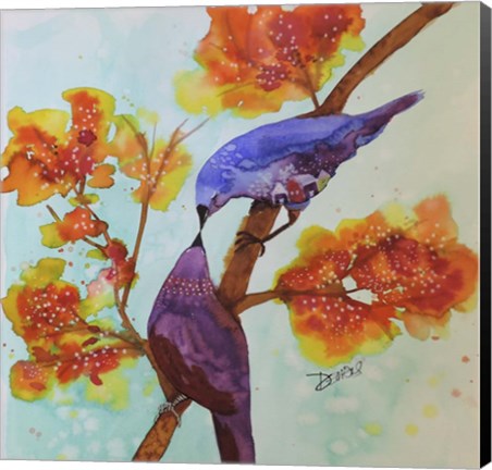 Framed Un Peu De Douceur Print