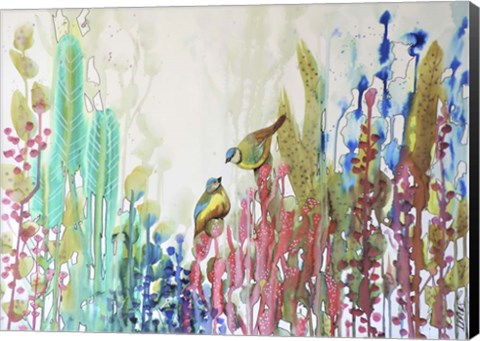 Framed Ce Que J&#39;attendais Print