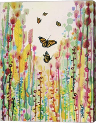 Framed Cette Cage N&#39;etait Qu&#39;un Cocon Print