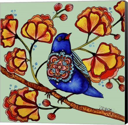 Framed Entre Ciel Et Terre Print