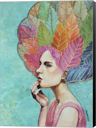 Framed Esperance D&#39;un Jour Nouveau Print