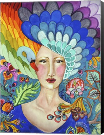 Framed Le Language Des Signes Print