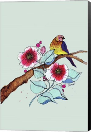 Framed Le Voyageu Hauteurr Print