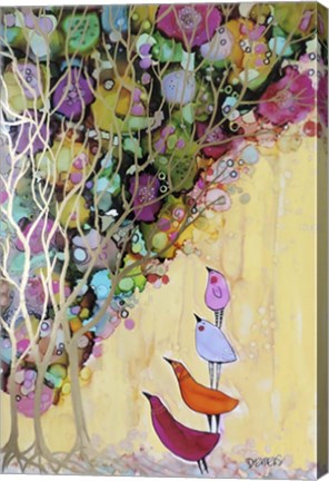 Framed Les Enfants Print