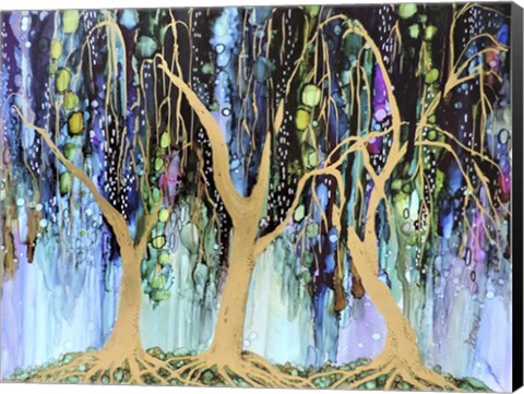 Framed Pour Consoler Nos Saules Print