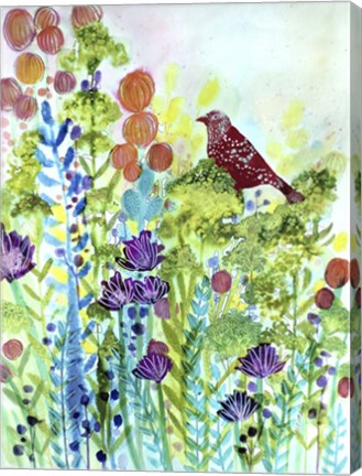 Framed Tous Les Courages Print