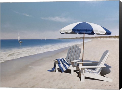 Framed Beach Bum Print