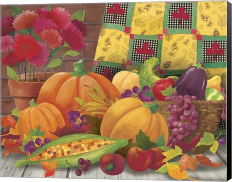 Framed Harvest Time Print