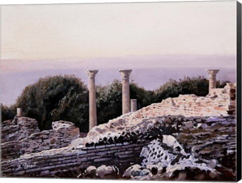 Framed Piccole Rovine Romane Print