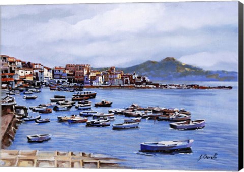 Framed Pusillipe Print