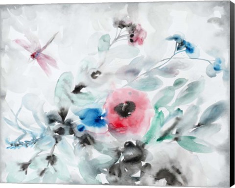 Framed Floral 6 Print