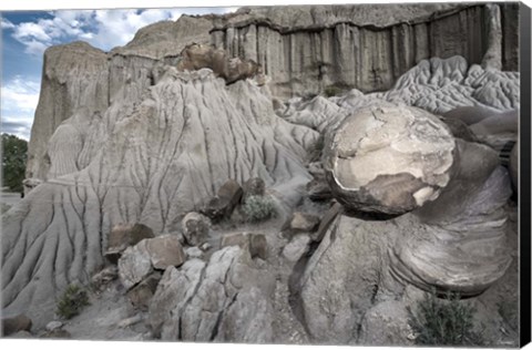 Framed Enter the Badlands 1 Print