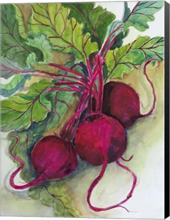 Framed Red Beets Print