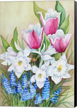 Framed Spring Garden Print