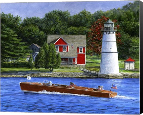 Framed Rock Island Classic Print