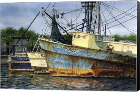 Framed Rusty Ladies Print