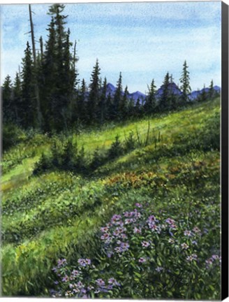 Framed Alpine Treasures Print